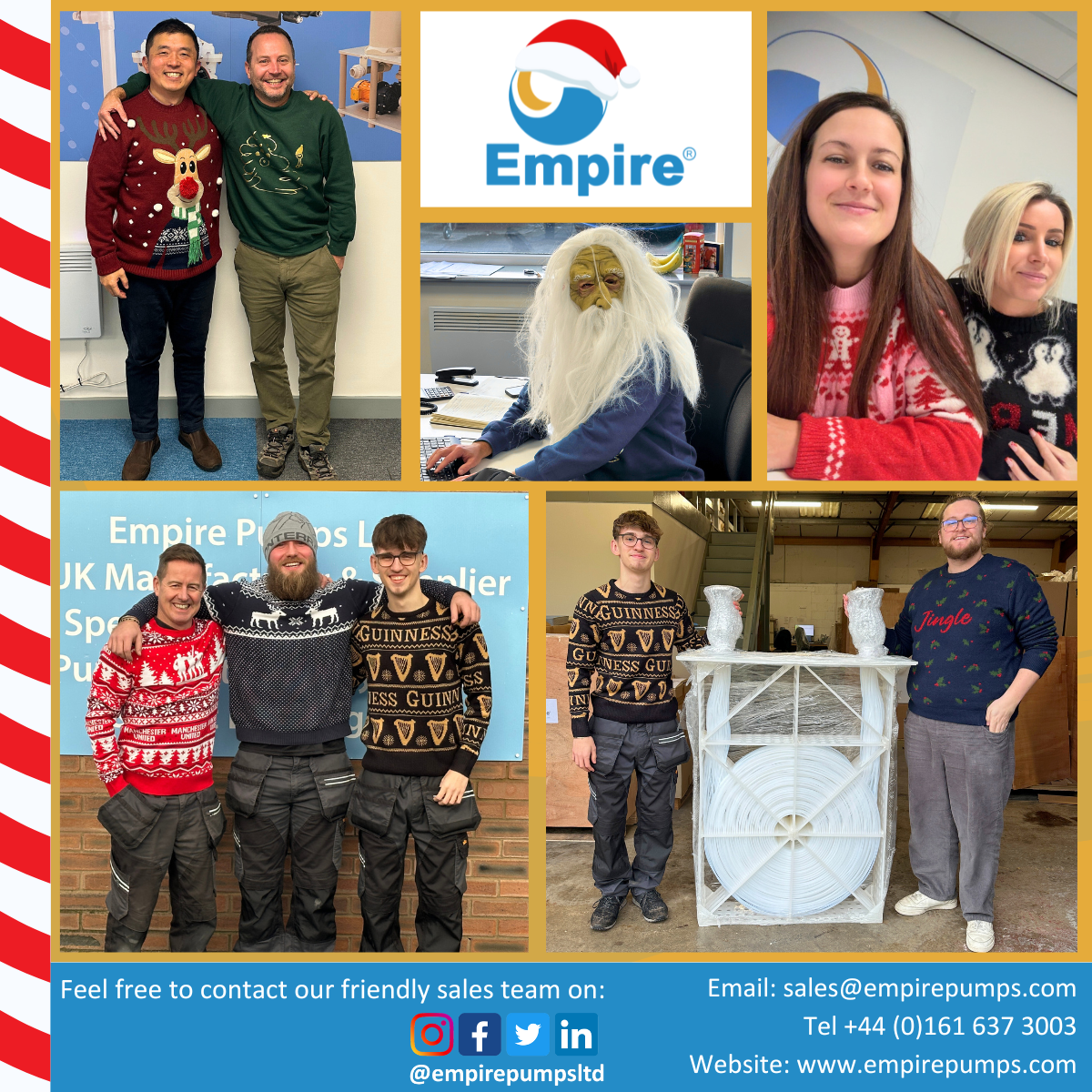Christmas Jumper Day Team Photo