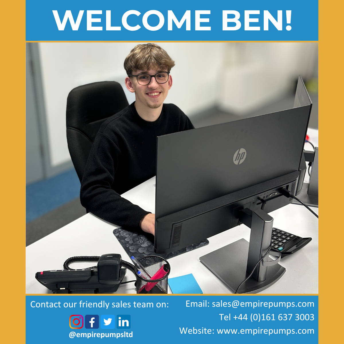 welcome Ben