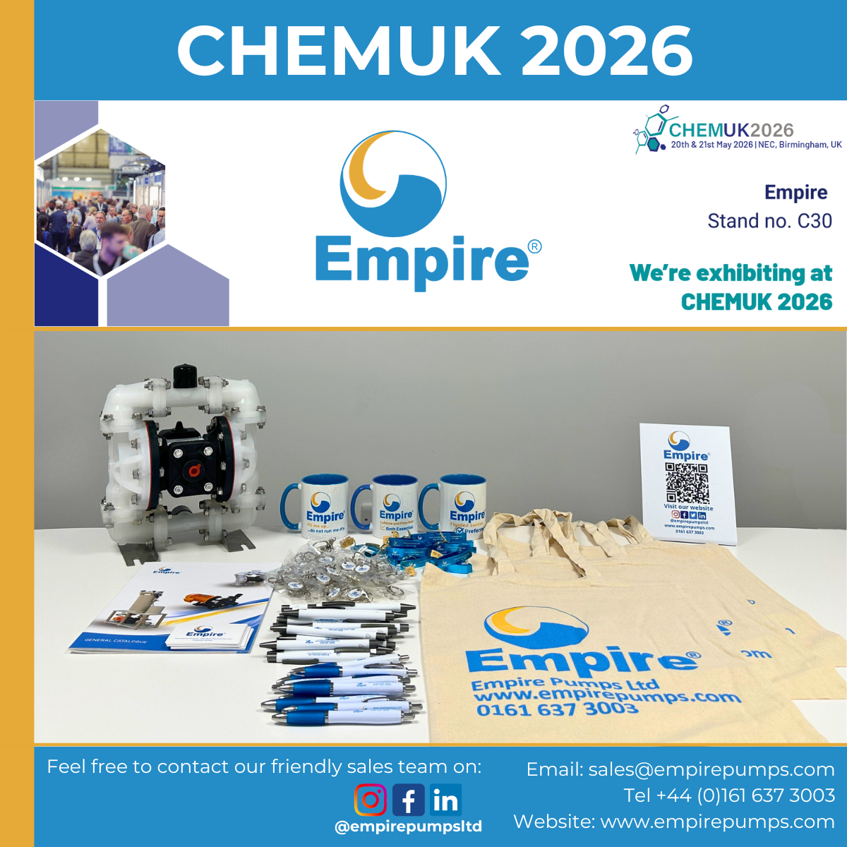 Empire Pumps at CHEMUK 2026